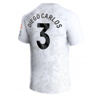 Maglie da calcio Aston Villa Diego Carlos #3 Seconda Maglia 2023-24 Manica Corta